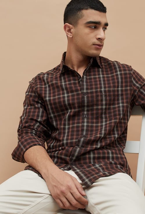 FORCA Checked Regular Fit Shirt