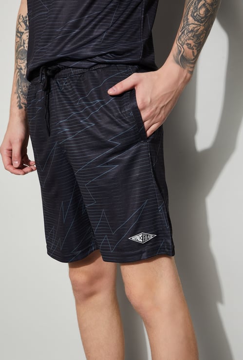 FAME FOREVER ACTIVE Printed Shorts
