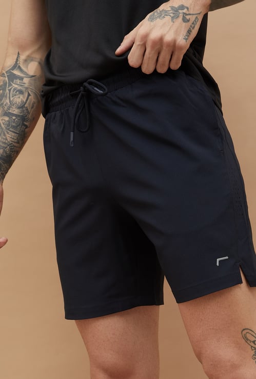 FAME FOREVER ACTIVE Perforated Side Panel Shorts