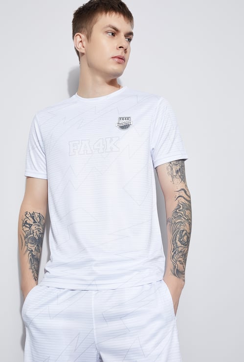 FAME FOREVER ACTIVE Printed Sports T-shirt