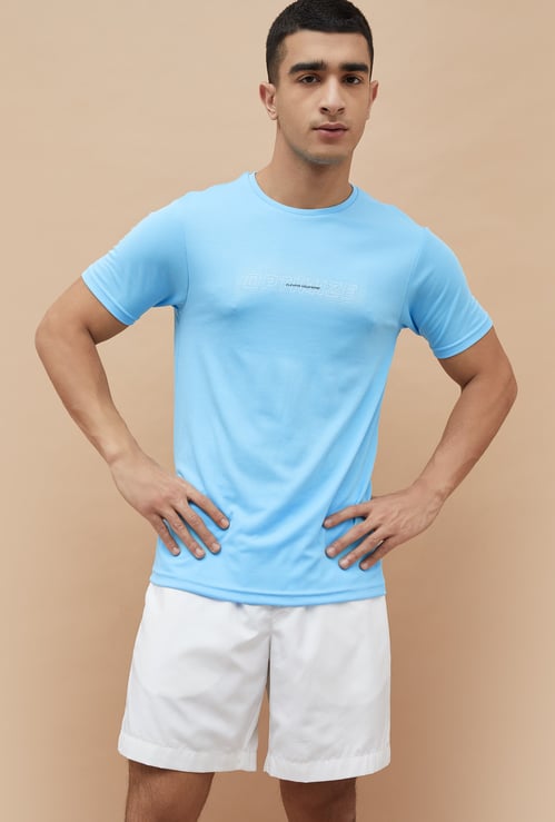 FAME FOREVER ACTIVE Printed Crew Neck T-shirt