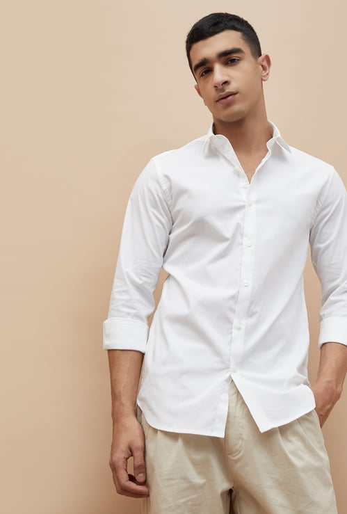 BOSSINI Solid Slim Fit Shirt
