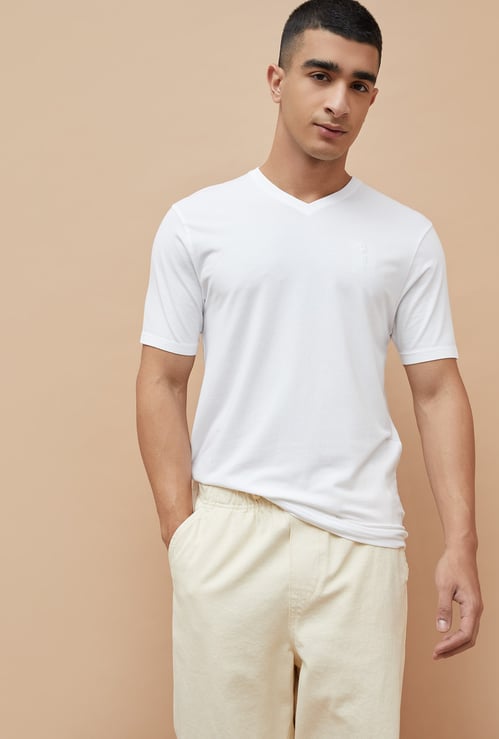 BOSSINI Solid T-shirt