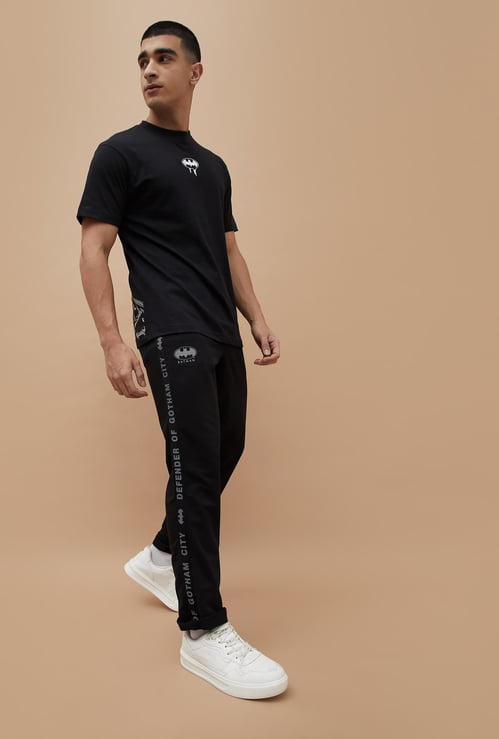 FAME FOREVER Printed Slim Fit Track Pants
