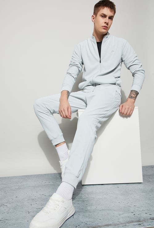 FAME FOREVER ACTIVE Textured Slim Fit Joggers