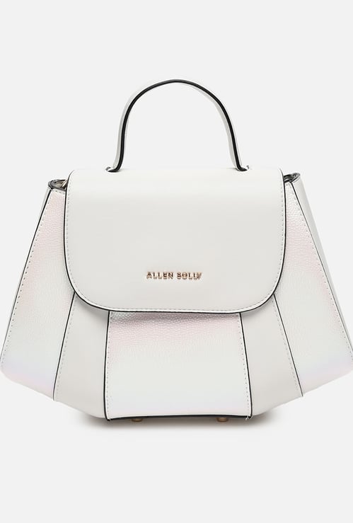 ALLEN SOLLY Panelled Handheld Bag