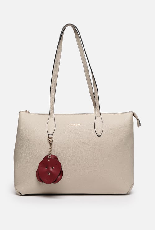 ALLEN SOLLY Textured Laptop Bag