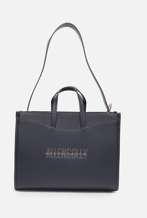 ALLEN SOLLY Solid Shoulder Bag