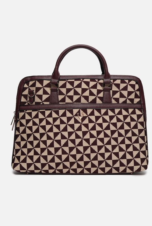 ALLEN SOLLY Woven Laptop Bags