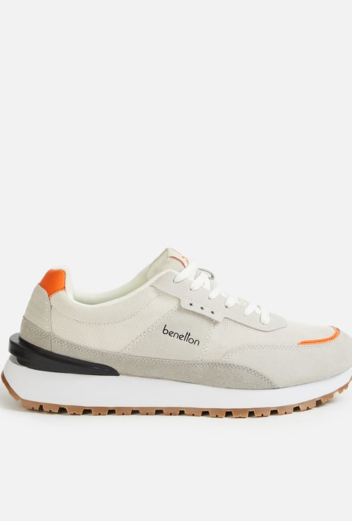 UNITED COLORS OF BENETTON Mesh Sneakers