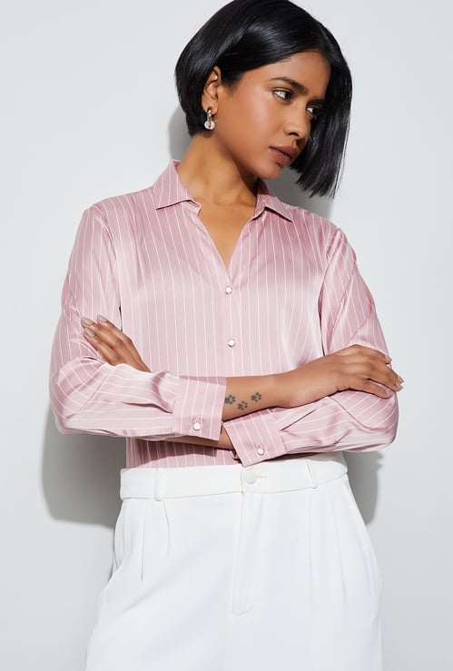 CODE CLASSIC Striped Regular Shirt