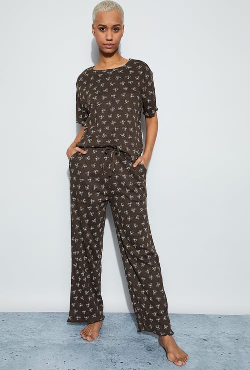 GINGER Printed Night Suit