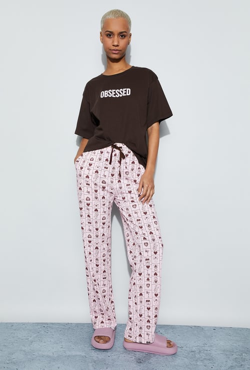 GINGER Printed Night Suit