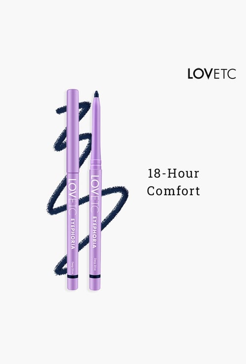 LOVETC Eyephoria Longwear Smudge-Proof Retractable Kajal - Deep Dive - 0.35g