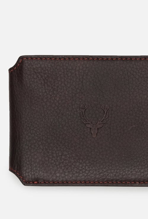 ALLEN SOLLY Leather Bi-Fold Wallet