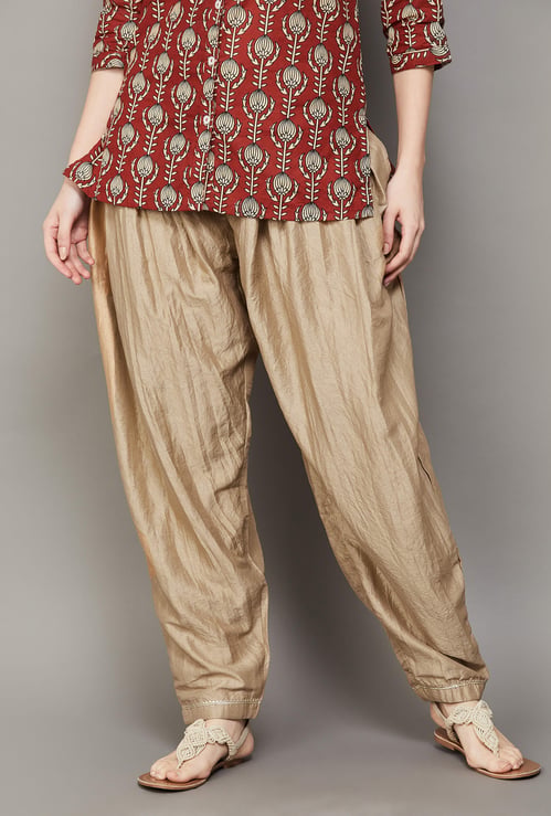 BIBA Solid Salwar Pants