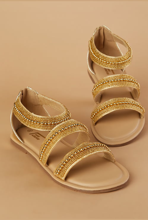 FAME FOREVER Girls Embellished Sandals