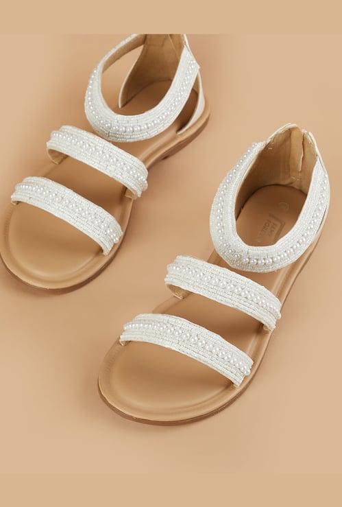 FAME FOREVER Girls Embellished Sandals