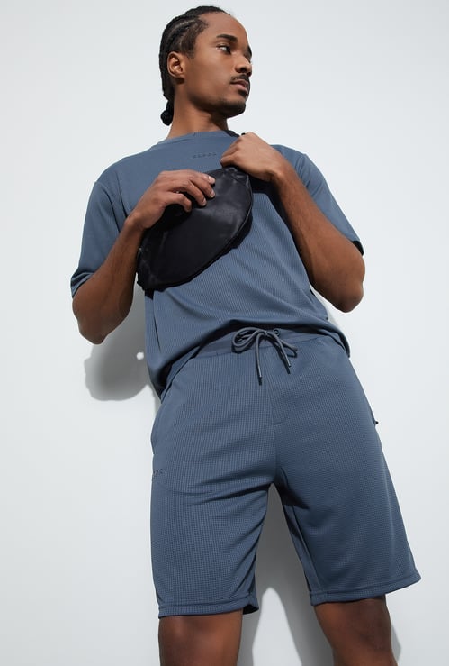 KAPPA Textured Shorts