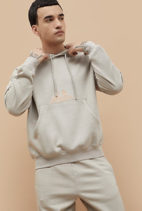 KAPPA Brand Print Sweatshirt