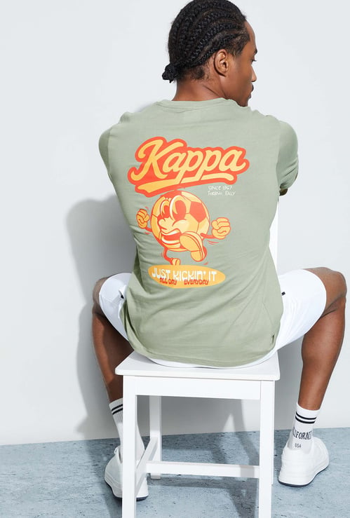 KAPPA Printed Crew Neck T-shirt