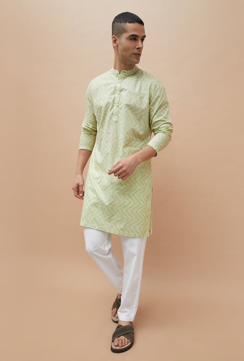 MELANGE Printed Straight Kurta