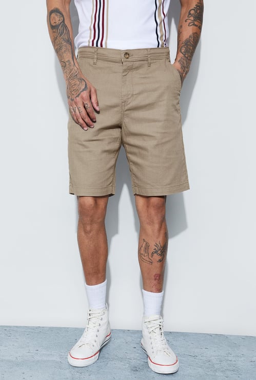 FAME FOREVER Solid Shorts