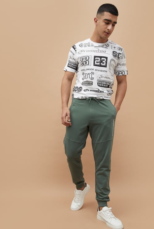 FAME FOREVER Solid Slim Fit Joggers