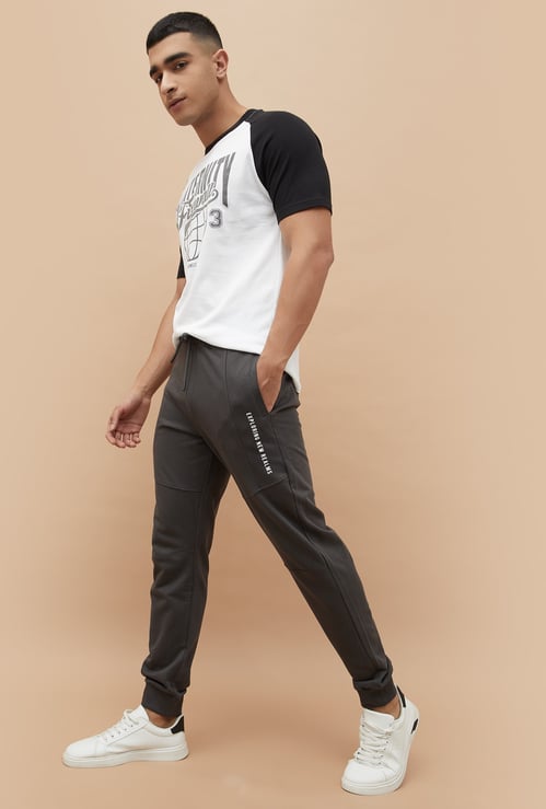 FAME FOREVER Solid Slim Fit Joggers