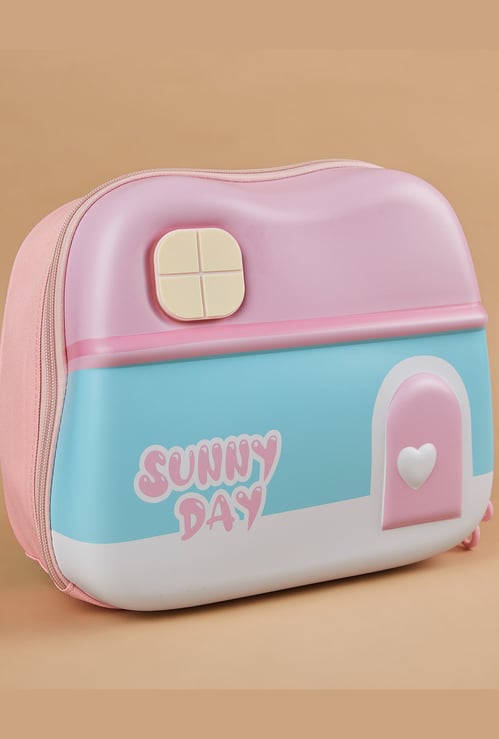 GINGER Girls Colourblock Backpack with LED