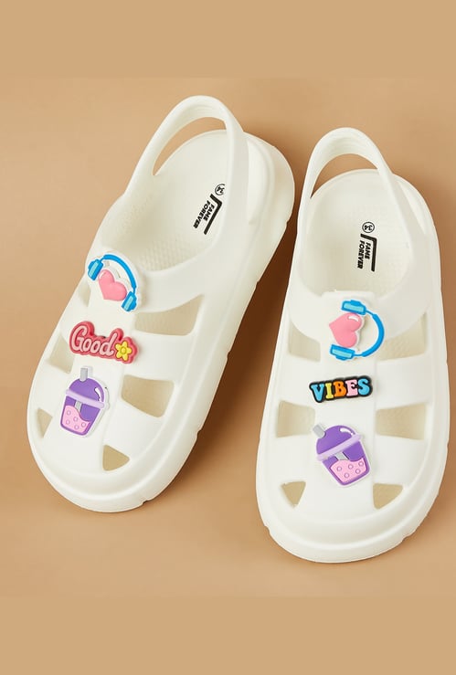 FAME FOREVER Girls Motif Sandals