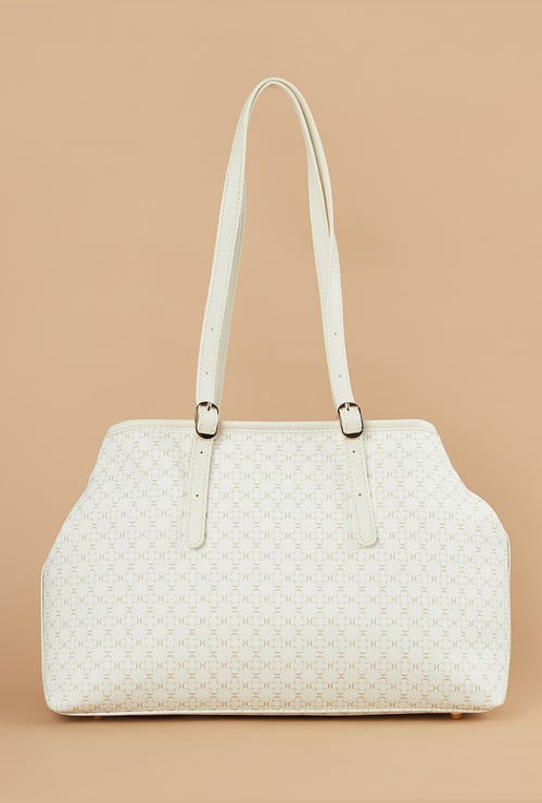 CODE Printed Shoulder Bag