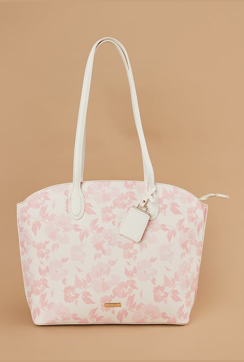 CODE Floral Print Shoulder Bag