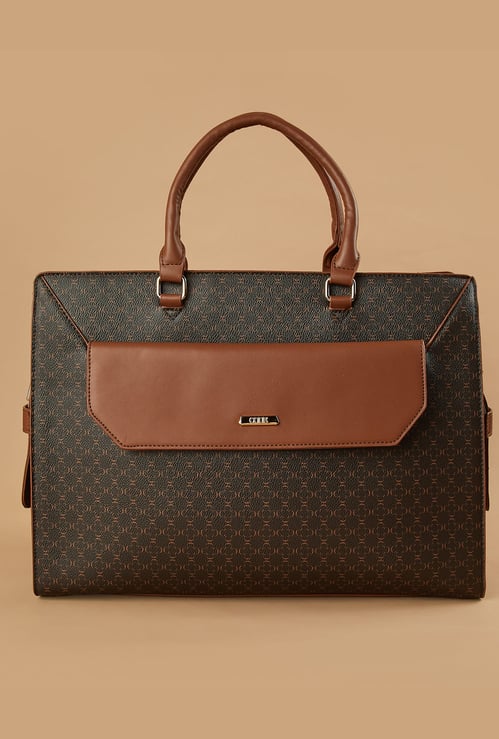 CODE Printed Laptop Bag