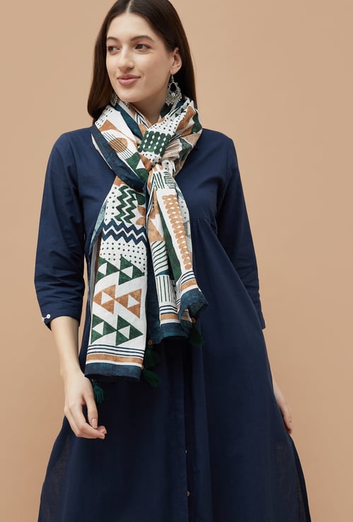 MELANGE Printed Dupatta