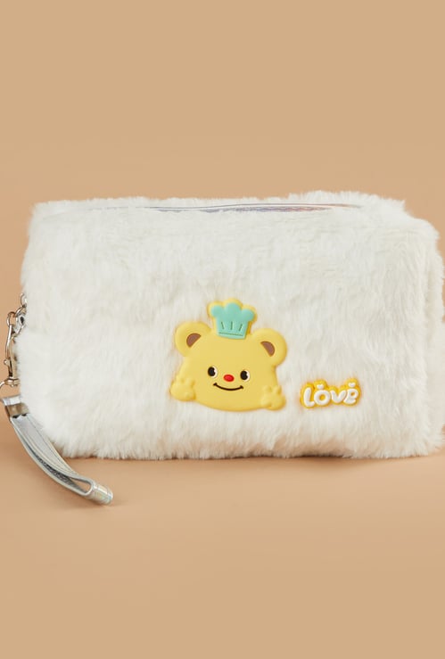 GINGER Appliqued Vanity Pouch