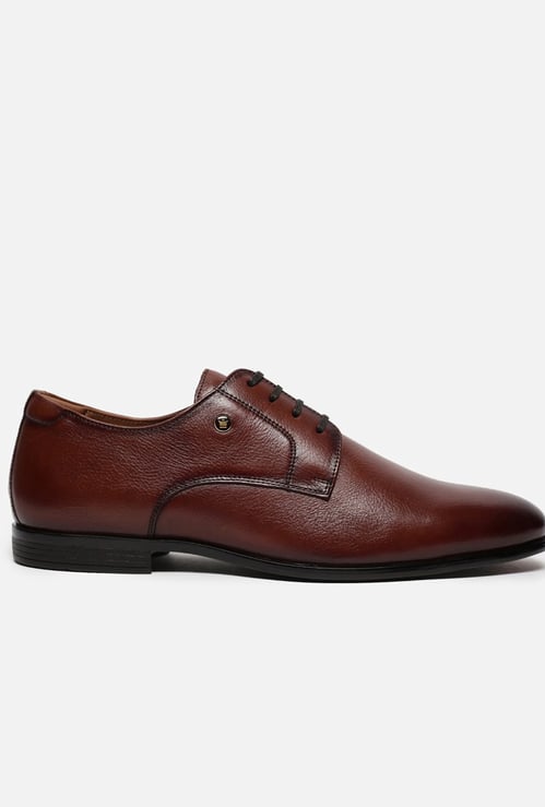LOUIS PHILIPPE Solid Lace-Ups Shoes