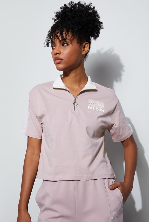 KAPPA Printed Polo T-shirt