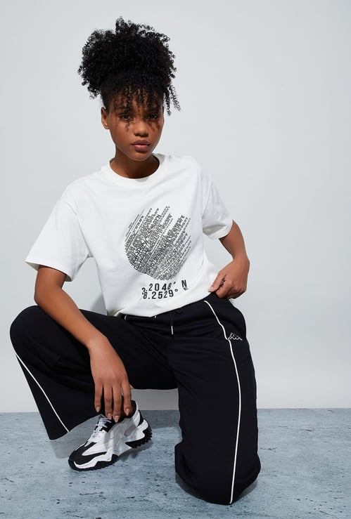 KAPPA Graphic Print Sports T-shirt