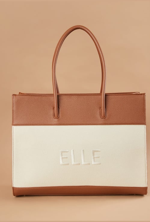 ELLE Colourblock Laptop Bag