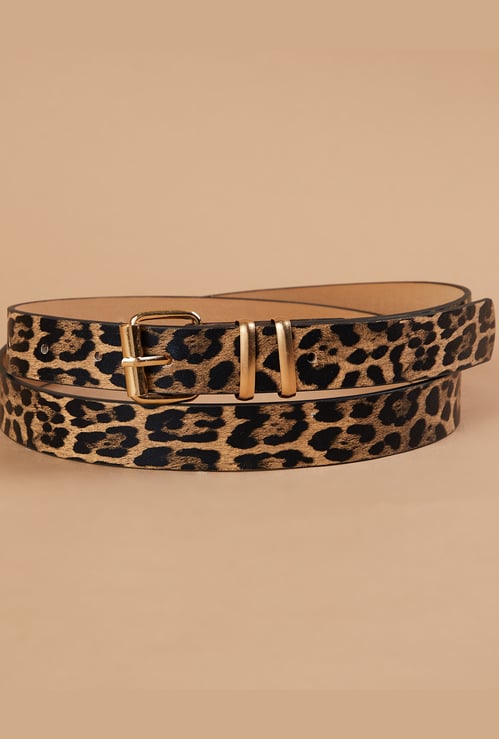 GINGER Animal Print Belt