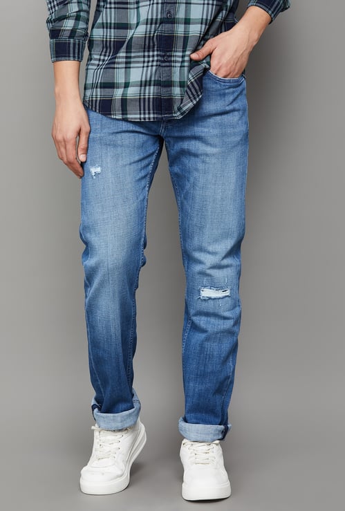 LP JEANS Distressed Slim Fit Jeans