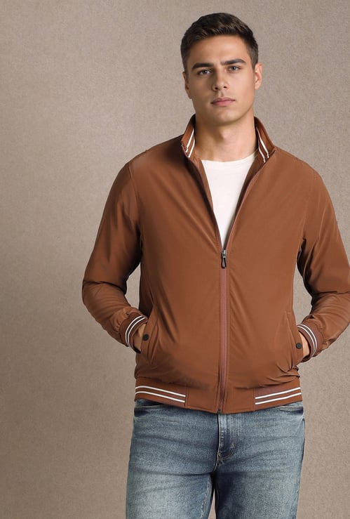 LP SPORT Solid Bomber Jacket