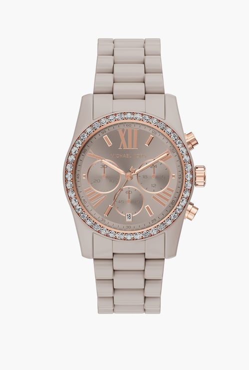 MICHAEL KORS Lexington Embellished Chronograph Watch - MK4970