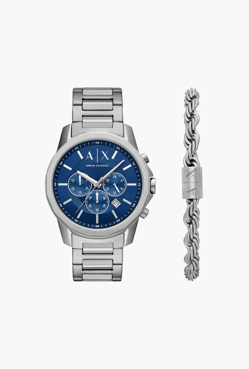 ARMANI EXCHANGE Banks Chronograph Watch Set - AX7176SET