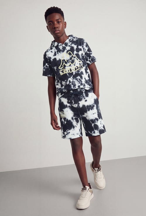 KAPPA Boys Tie-Dye Regular Shorts
