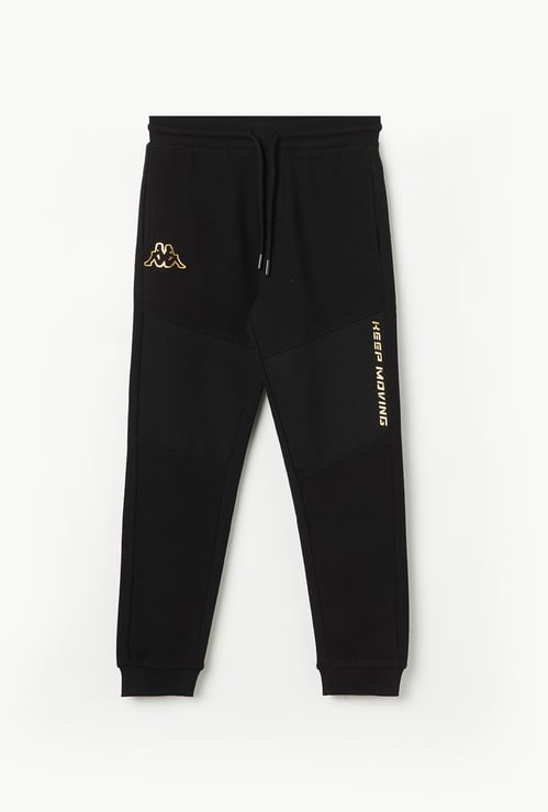 KAPPA Boys Typographic Print Joggers