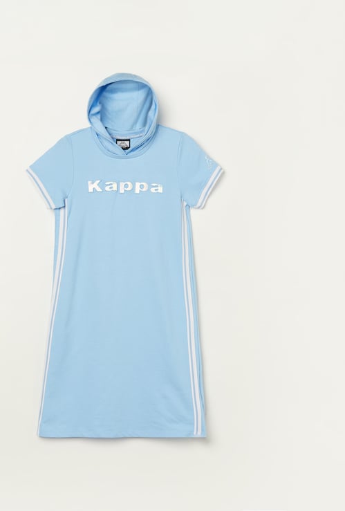 KAPPA Girls Brand Embossed T-shirt Dress