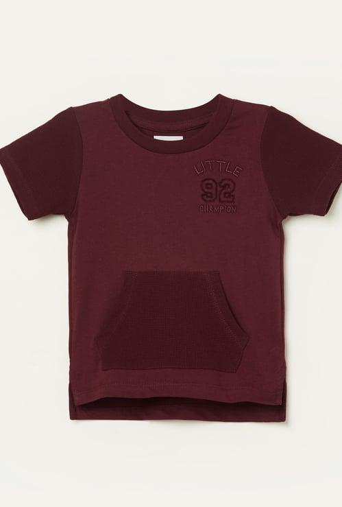 FAME FOREVER Boys Embroidered T-shirt