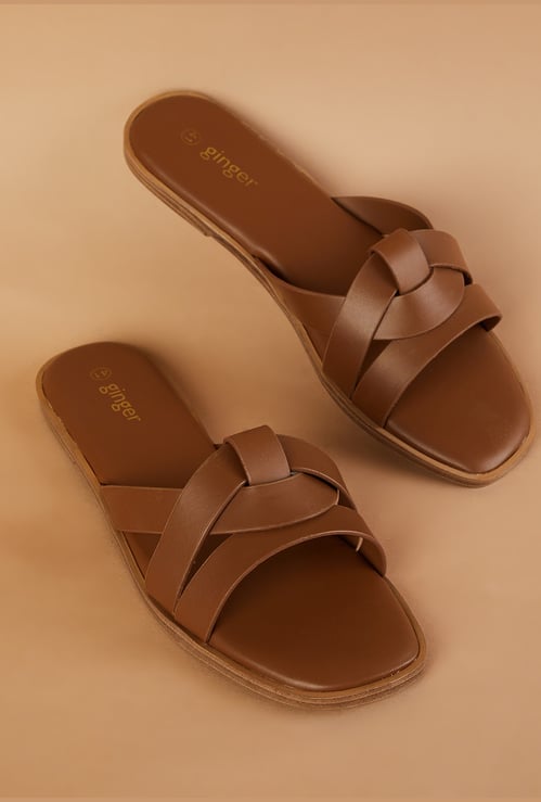 GINGER Strappy Flats